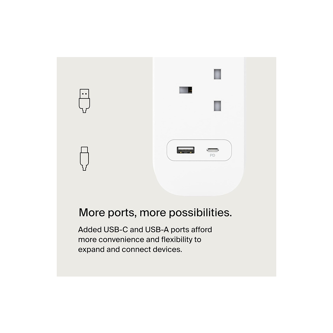 Belkin 4-Outlet Surge Protector Power Strip, Wall-Mountable with 4 AC Outlets, 2M Power Cord in Qatar Belkin 4-Outlet Surge Protector Power Strip, Wall-Mountable with 4 AC Outlets, 2M Power Cord in Qatar